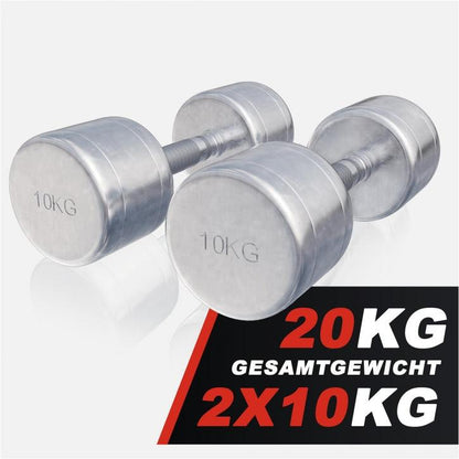 Kurzhantel Chrom 1 - 20 kg - Gorilla Sports DE