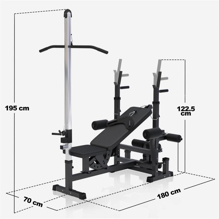 Kraftstation Universal inkl. Latzug - Gorilla Sports DE