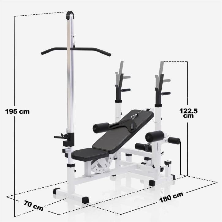 Kraftstation Universal inkl. Latzug - Gorilla Sports DE