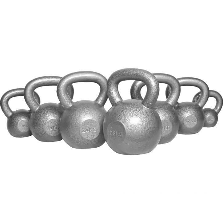 Kettlebell Gusseisen 2-32 KG - Gorilla Sports DE