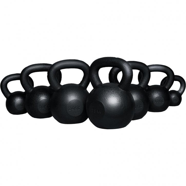 Kettlebell Gusseisen 2-32 KG - Gorilla Sports DE