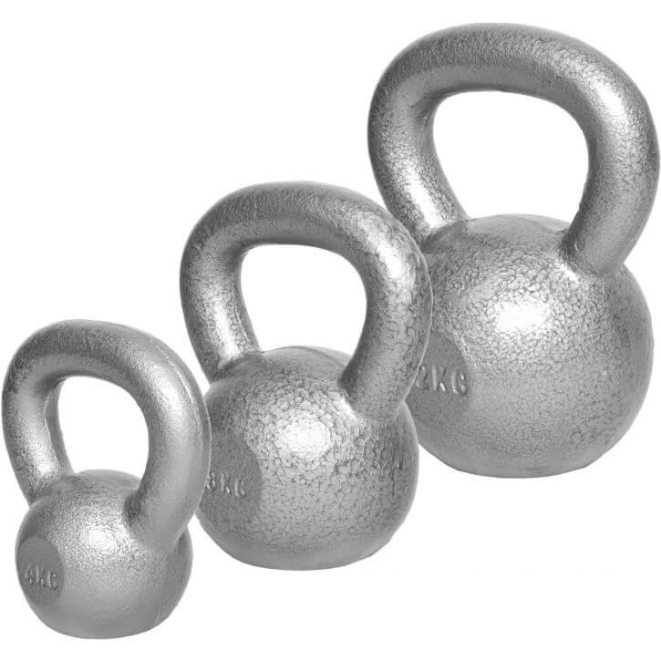 Kettlebell Gusseisen 2-32 KG - Gorilla Sports DE