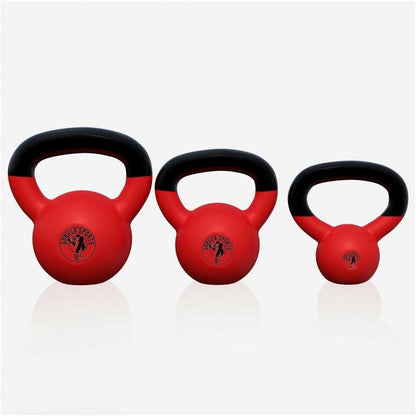 Kettlebell Guss mit Vinylbeschichtung 2 kg - 32 kg - Gorilla Sports DE