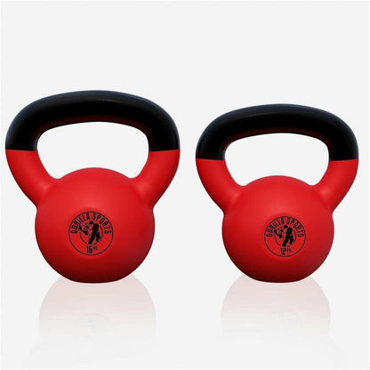 Kettlebell Guss mit Vinylbeschichtung 2 kg - 32 kg - Gorilla Sports DE