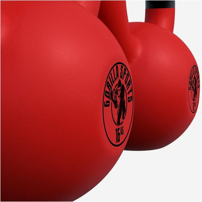 Kettlebell Guss mit Vinylbeschichtung 2 kg - 32 kg - Gorilla Sports DE