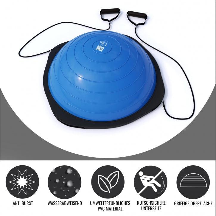 Balance Ball mit Griffen - Gorilla Sports DE