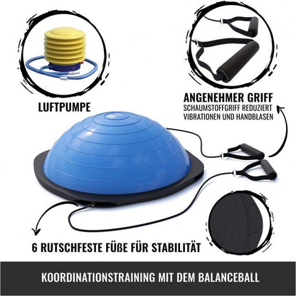 Balance Ball mit Griffen - Gorilla Sports DE