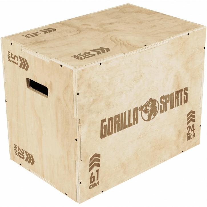 Plyo Box aus Holz - Gorilla Sports DE