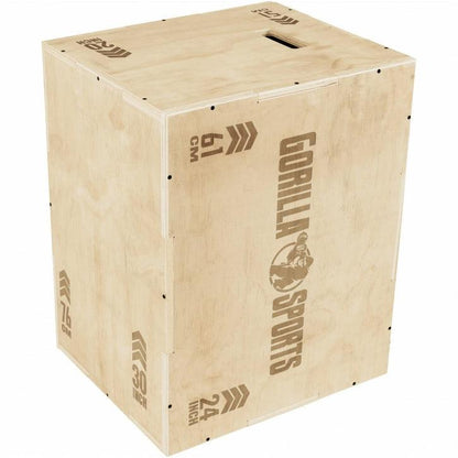 Plyo Box aus Holz - Gorilla Sports DE