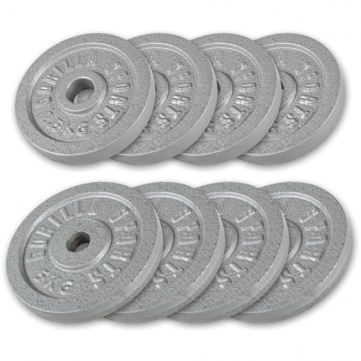 Hantelscheibe Guss 0,5-30 KG - Gorilla Sports DE