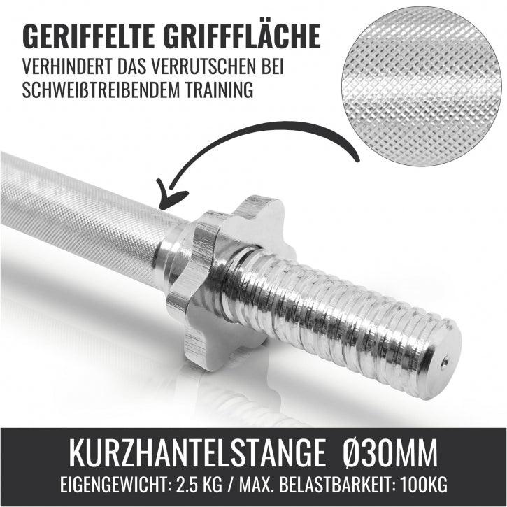 Kurzhantelset Kunststoff Gripper 20 kg - Gorilla Sports DE