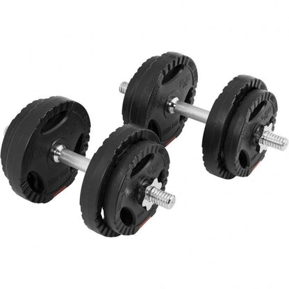 Kurzhantelset Kunststoff Gripper 20 kg - Gorilla Sports DE