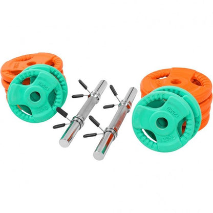 Kurzhantelset Gummi Gripper 30 kg - Gorilla Sports DE