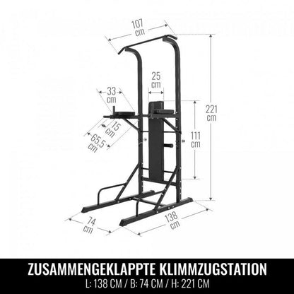 Multistation in Schwarz - Gorilla Sports DE