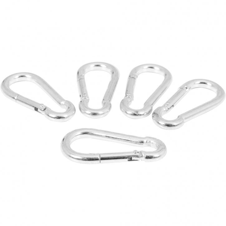 Karabiner 7 mm im Fünfer-Set - Gorilla Sports DE