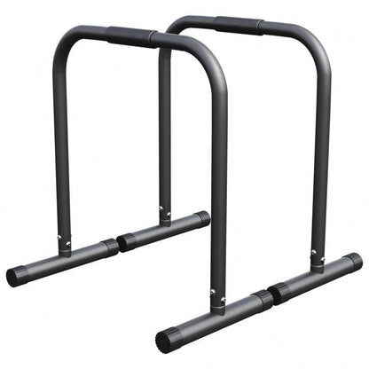 Push-up Stand Bar Parallettes Schwarz/Rot/Blau - Gorilla Sports DE