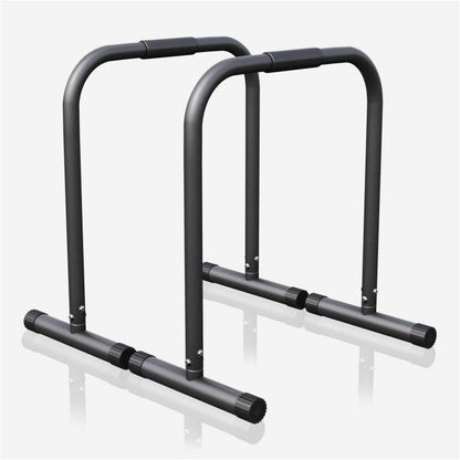 Push-up Stand Bar Parallettes Schwarz/Rot/Blau - Gorilla Sports DE