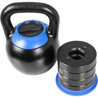 Kettlebell verstellbar 8 kg - 16 kg - Gorilla Sports DE