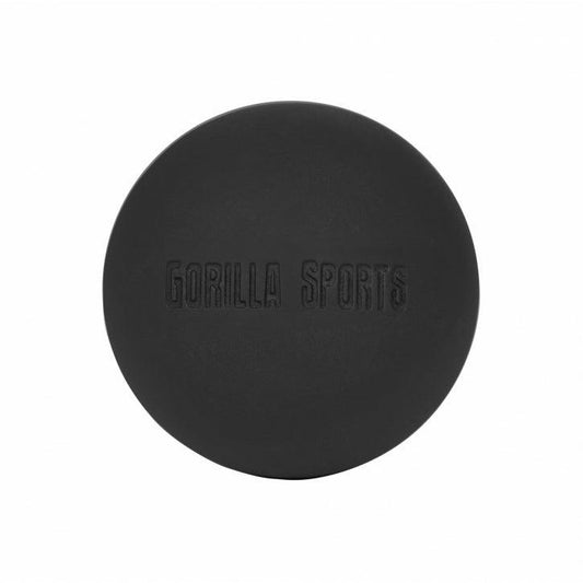 Faszienball, 6 cm schwarz - Gorilla Sports DE