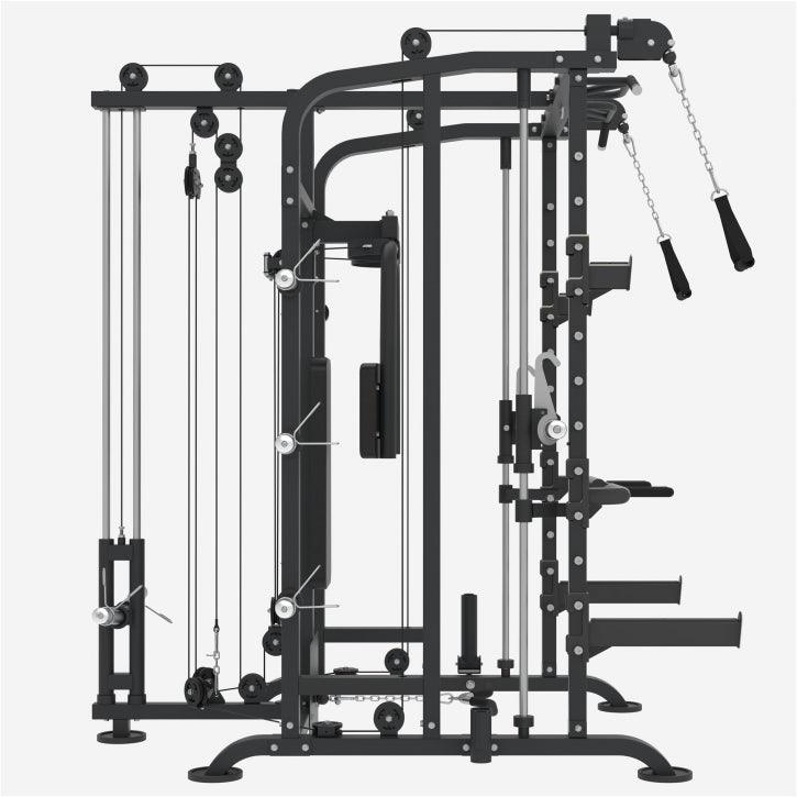 Extended Multifunction Smith Machine schwarz - Gorilla Sports DE