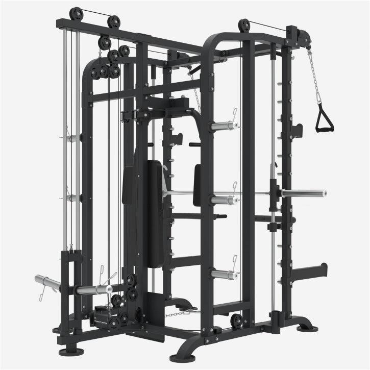 Extended Multifunction Smith Machine schwarz - Gorilla Sports DE