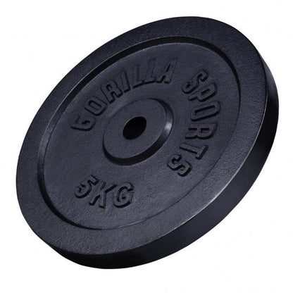 Hantelscheibe Guss 0,5-30 KG - Gorilla Sports DE