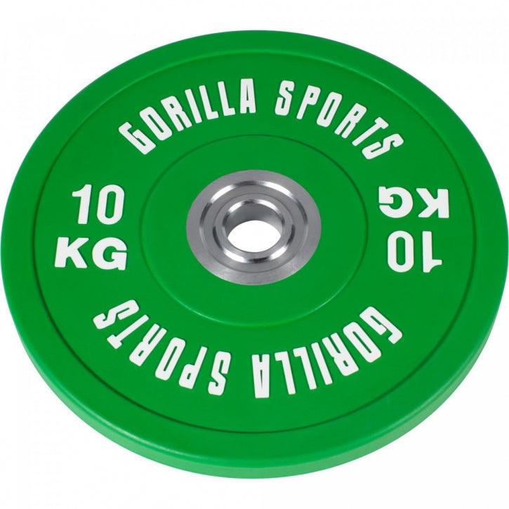 Olympia Bumper Plates Langhantelset Profi 140 kg - Gorilla Sports DE