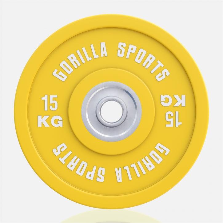 Bumper Plates Profi 5-25 KG - Gorilla Sports DE