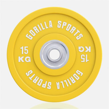 Bumper Plates Profi 5-25 KG - Gorilla Sports DE