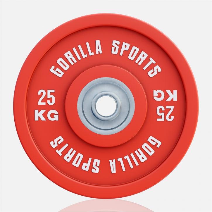 Bumper Plates Profi 5-25 KG - Gorilla Sports DE