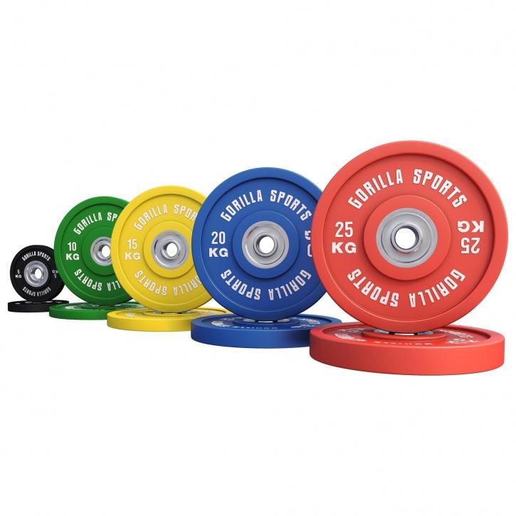 Bumper Plates Profi 5-25 KG - Gorilla Sports DE