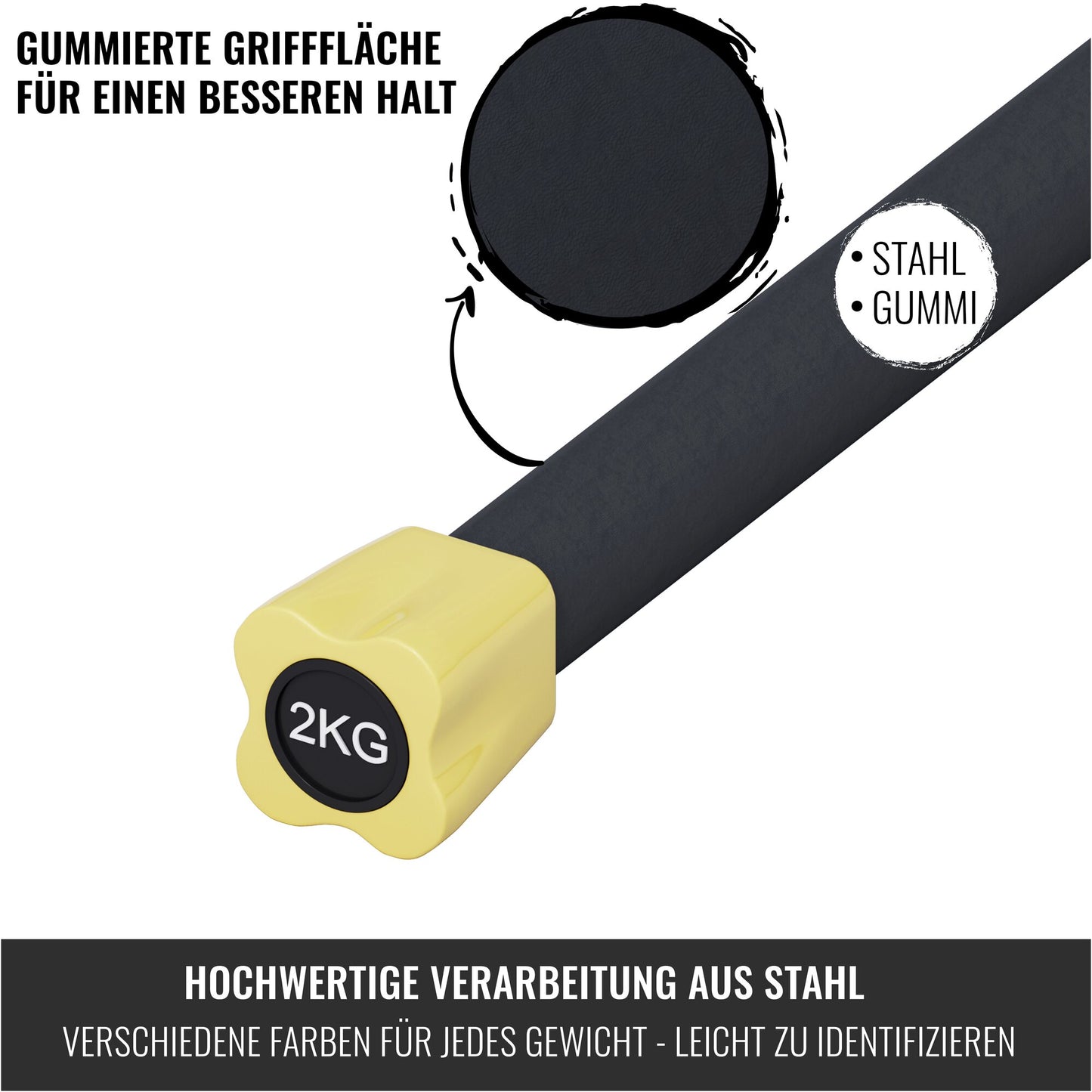 Gewichtsstange Aerobic 1 - 10 kg