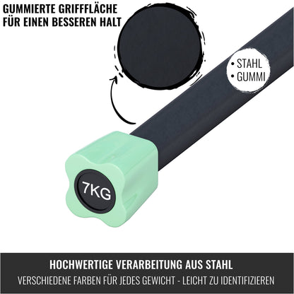 Gewichtsstange Aerobic 1 - 10 kg