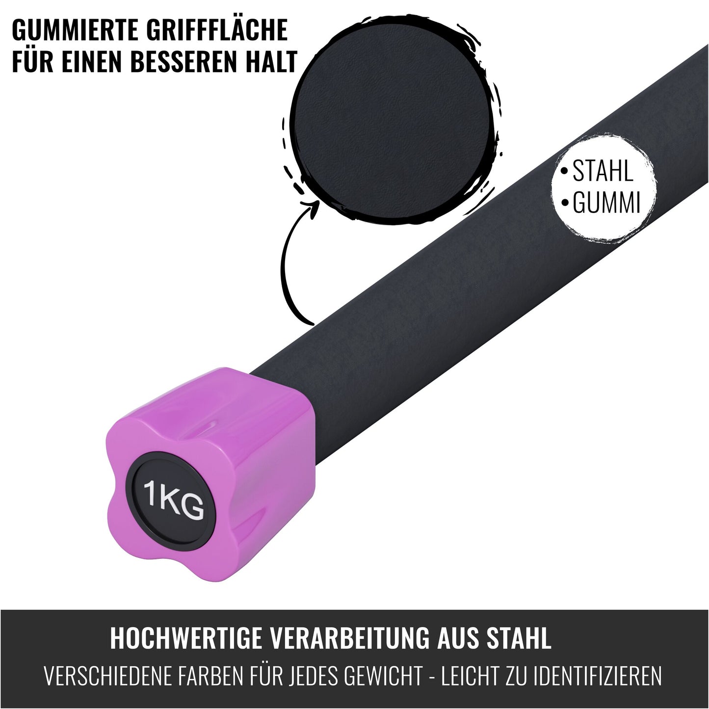 Gewichtsstange Aerobic 1 - 10 kg