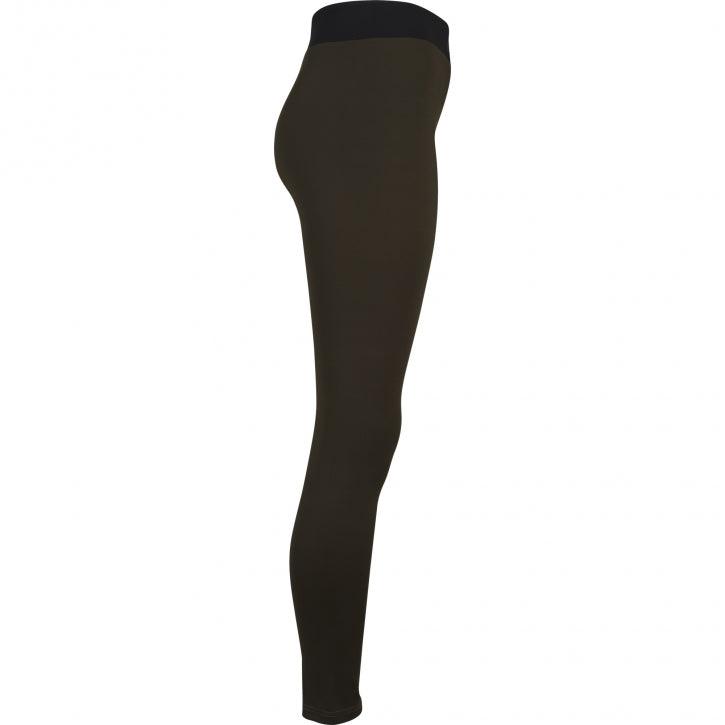 Sport Leggings in Schwarz/Rosa und Schwarz/Olive - Gorilla Sports DE