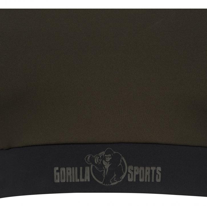 Sport BH in Schwarz/Rosa und Schwarz/Olive - Gorilla Sports DE