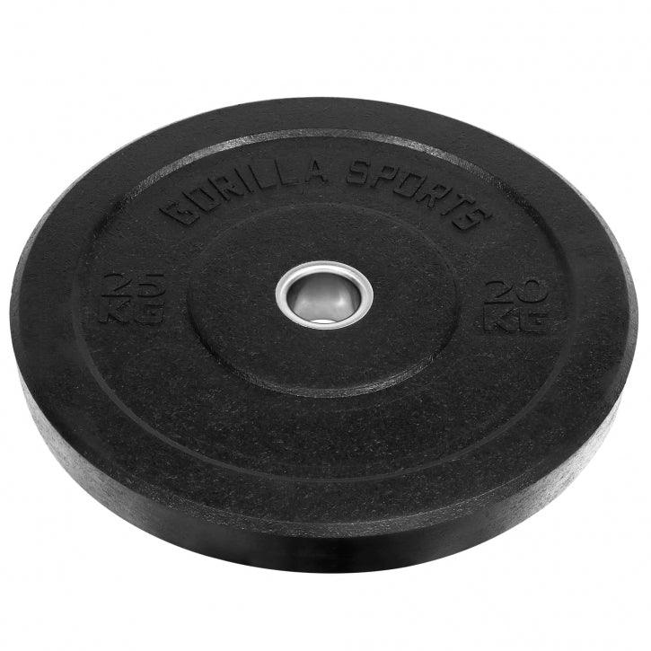 Hi Temp Bumper Plates 5 kg - 25 kg - Gorilla Sports DE