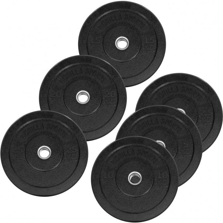 Hi Temp Bumper Plates 5 kg - 25 kg - Gorilla Sports DE