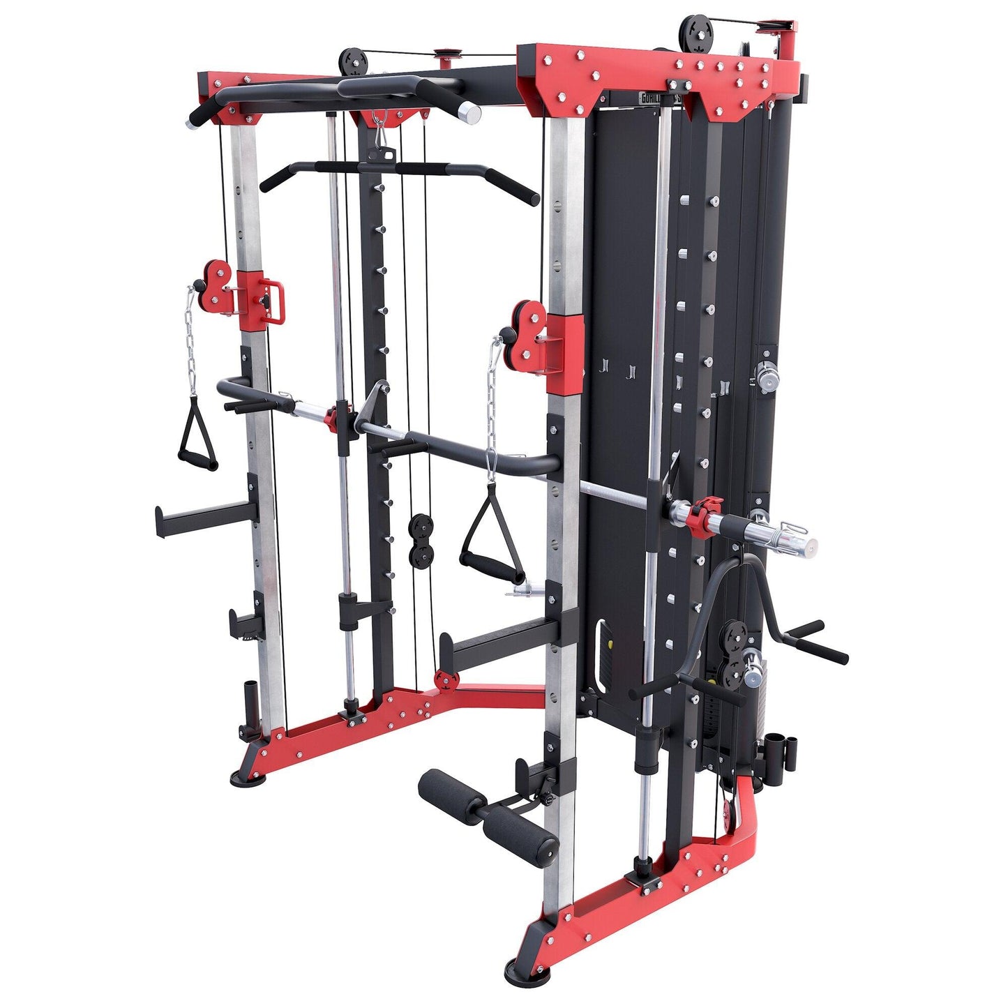 Multistation Power Rack mit Gewichten - Gorilla Sports DE