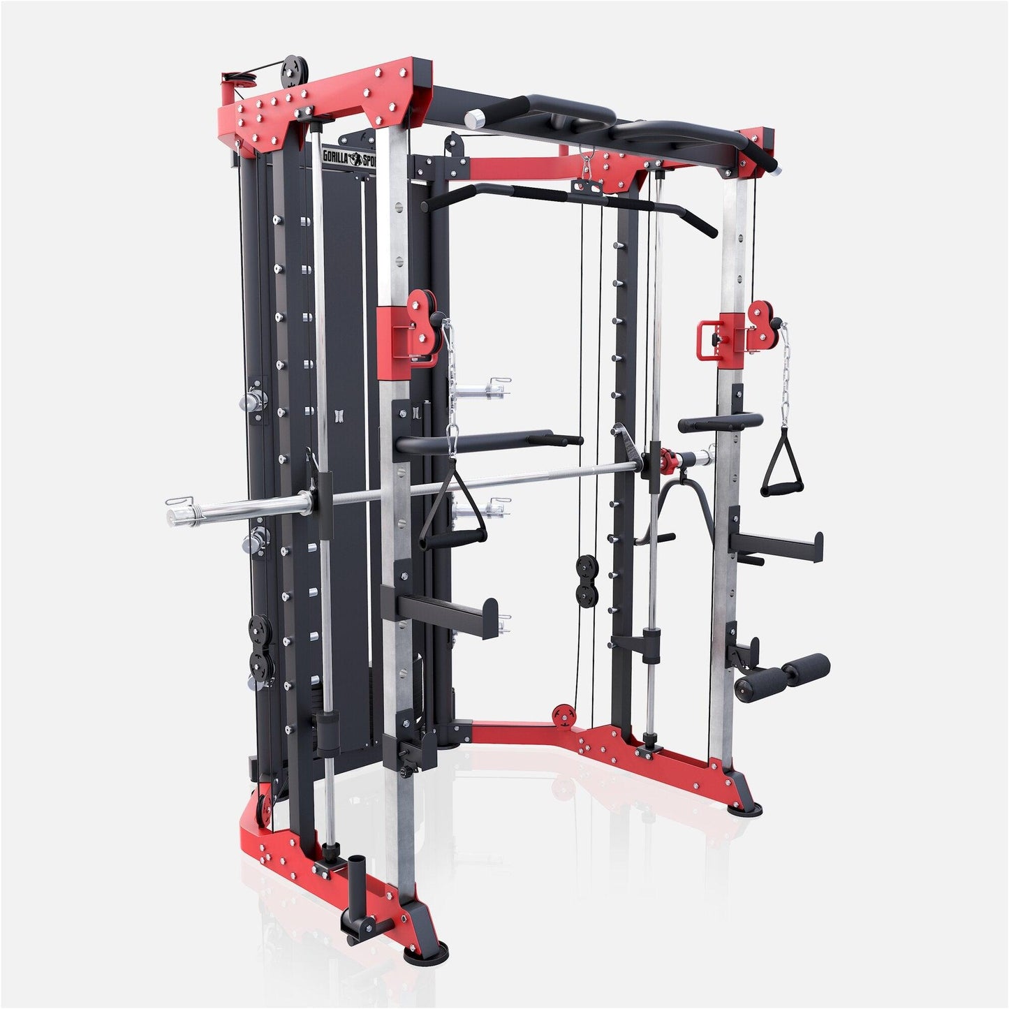 Multistation Power Rack mit Gewichten - Gorilla Sports DE