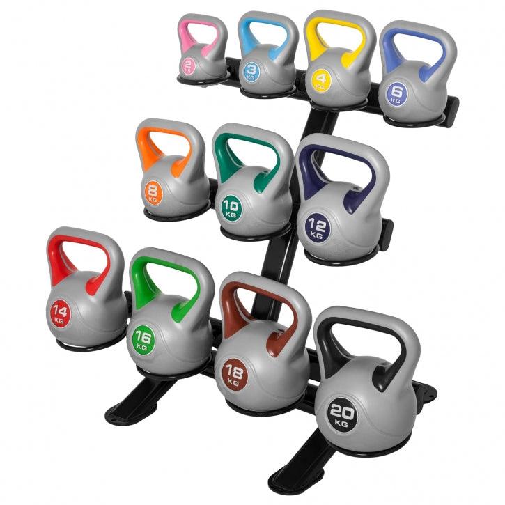 Kettlebell Stylish 2-20 KG - Gorilla Sports DE