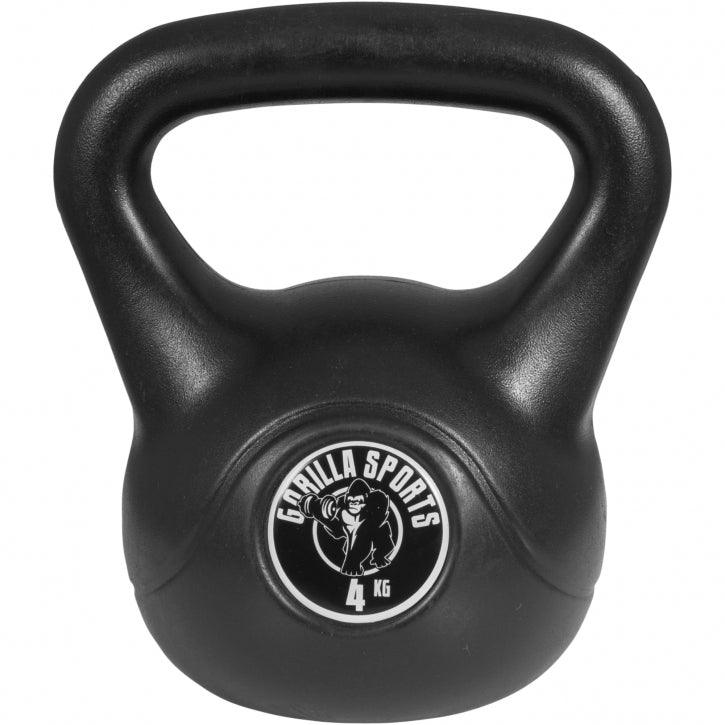 Kettlebell aus Kunststoff 2-20 KG - Gorilla Sports DE