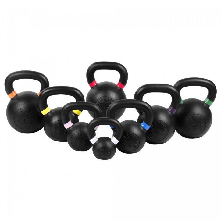 Kettlebell Olympia Schwarz 4-32 KG - Gorilla Sports DE