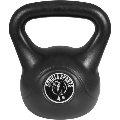 Kettlebell aus Kunststoff 2-20 KG - Gorilla Sports DE