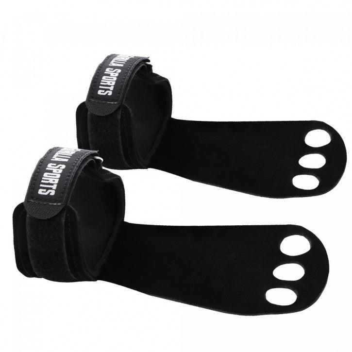 Hand Grips 2er Set Schwarz S - L - Gorilla Sports DE