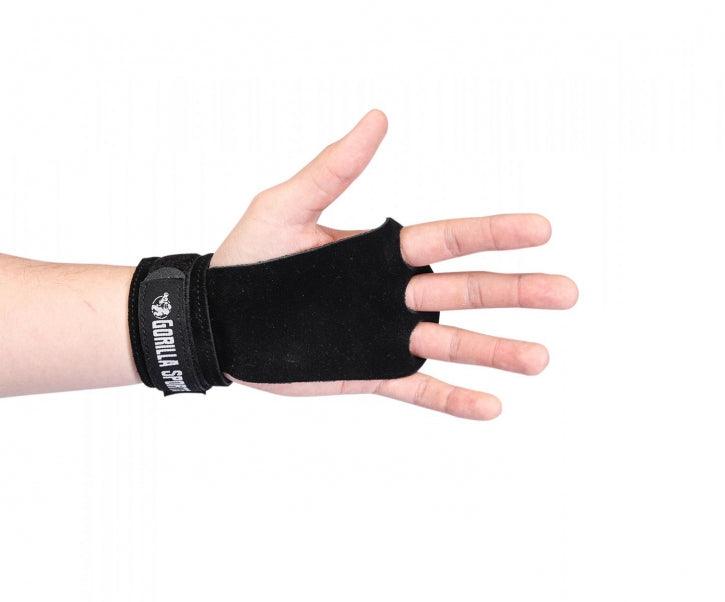 Hand Grips 2er Set Schwarz S - L - Gorilla Sports DE