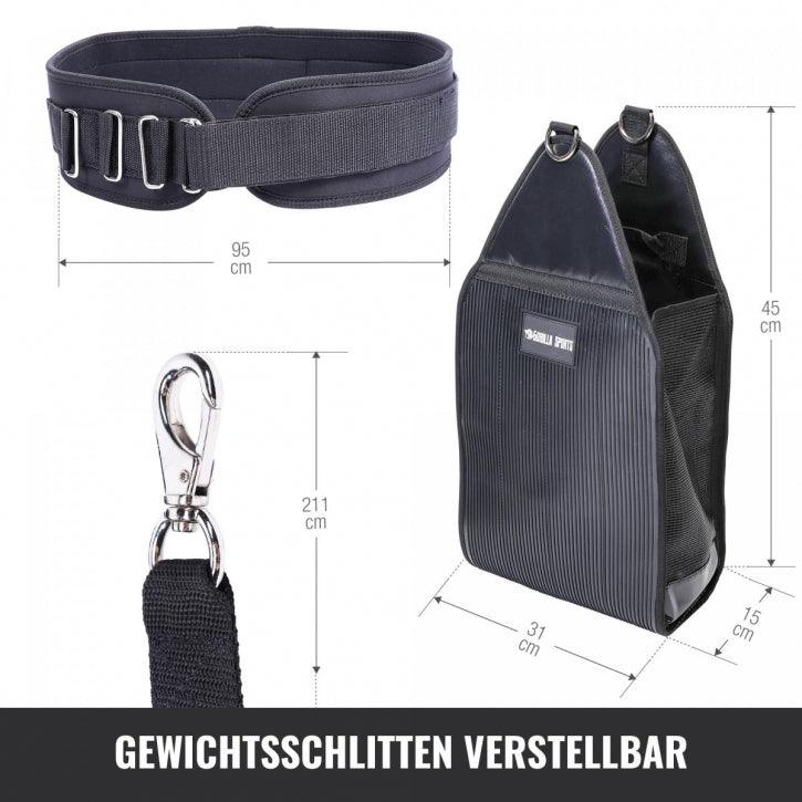 Gewichtsschlitten verstellbar - Gorilla Sports DE