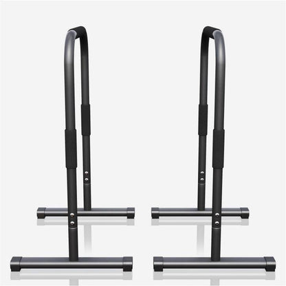 Push Up Stand Dip Barren Schwarz/Rot/Blau - Gorilla Sports DE