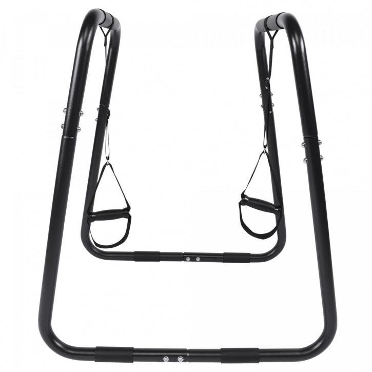 Push-up Stand Bar mit Griffen Schwarz - Gorilla Sports DE