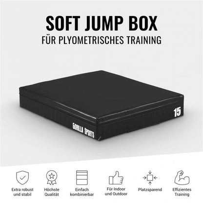 Soft Jump Box 15 - 60 cm - Gorilla Sports DE